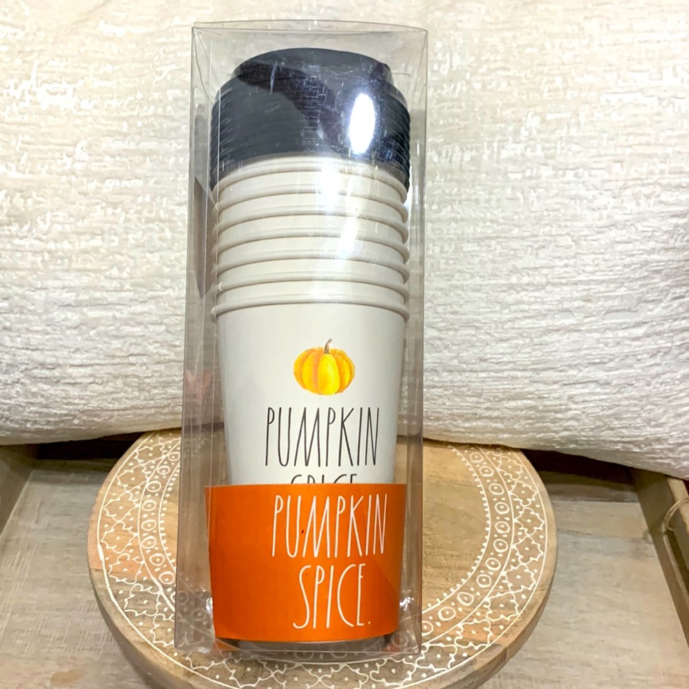 Pumpkin Spice Fall Autumn Rae Dunn Travel Cups